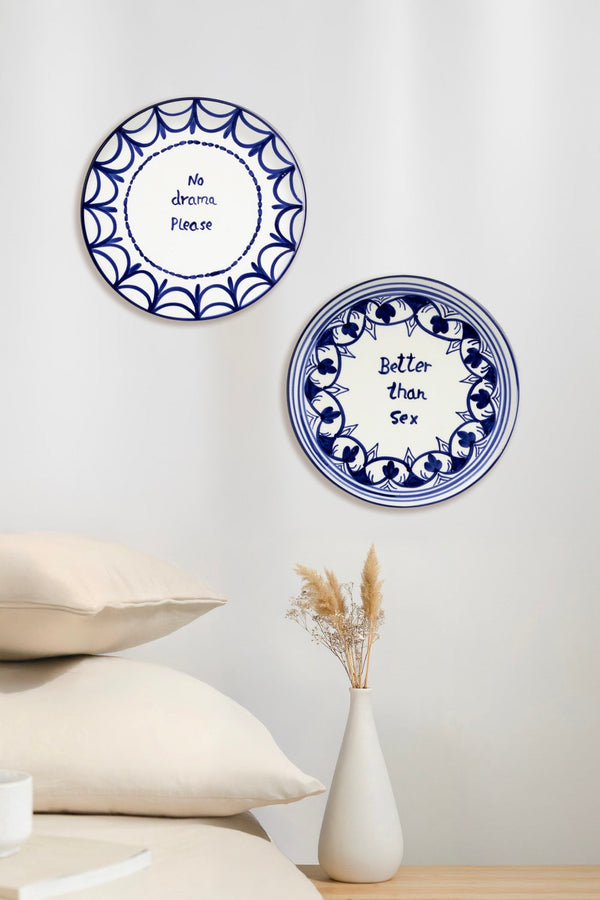 Assiette Décorative - No Drama - Multicolore