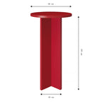 Table Haute Ronde Chinchin 60 Cm - Flamme