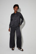 Chemise Iris A  Pois, Fabriquée En Italie