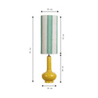 Lampe De Table "Coline" Groovy Lines - Multicolore