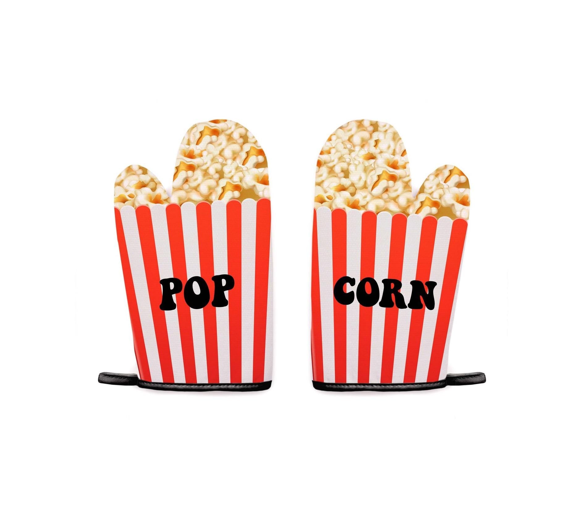 Set 2 Manoplas Cocina - Pop Corn - Multicolor