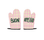 Set 2 Manoplas Cocina - Buon Appetito - Multicolor