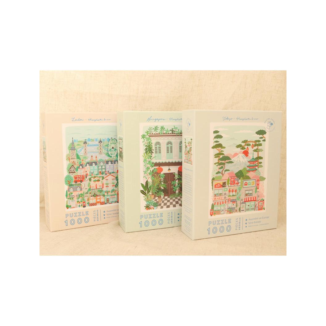 Puzzle Singapore Par Hoglet&Co - 1000 Pièces