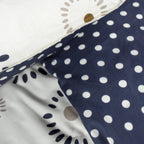 Sunshine - Parure De Lit Motif 7.9 - Blanc