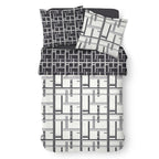 Sunshine - Parure De Lit Motif 7.11 - Noir