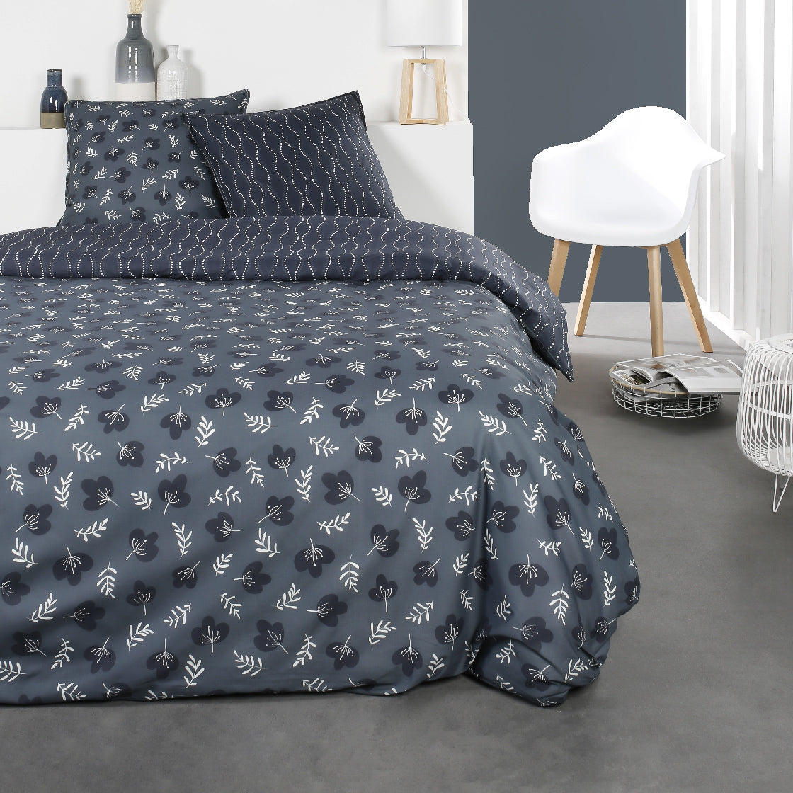 Sunshine - Parure De Lit Motif 7.16 - Bleu