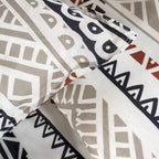 Sunshine - Parure De Lit Motif 7.34 - Blanc