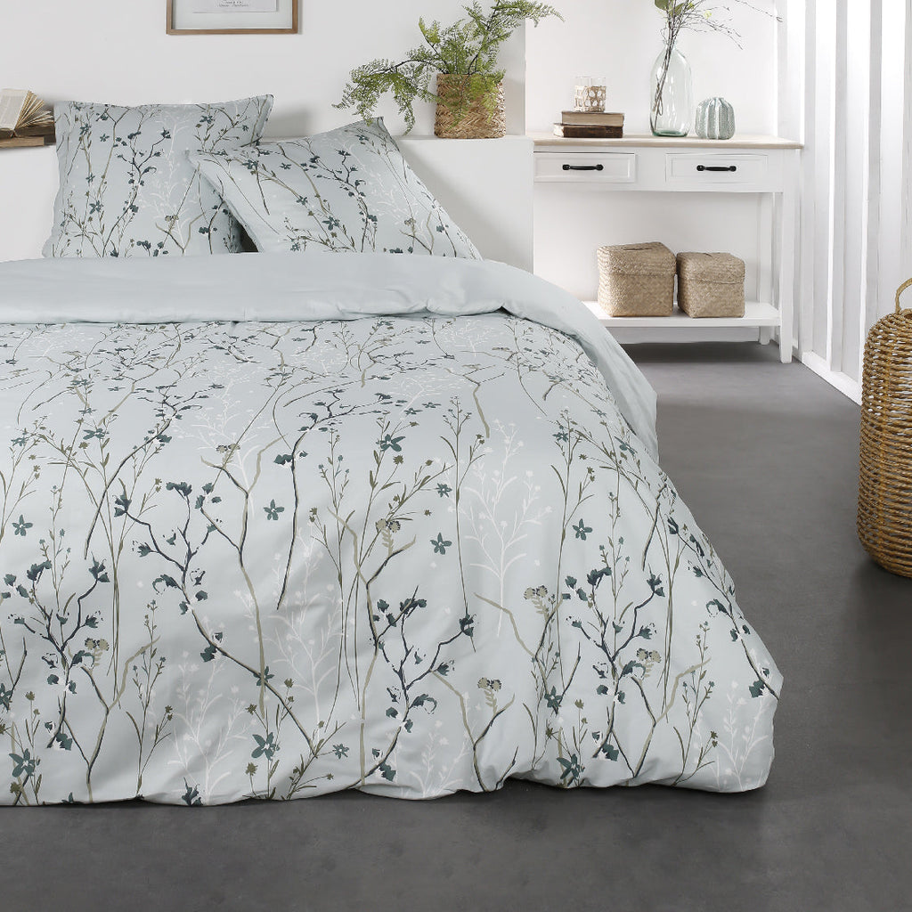 Sunshine - Parure De Lit Motif 7.49 - Gris