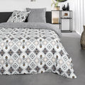 Sunshine - Parure De Lit Motif 7.56 - Blanc