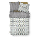 Sunshine - Parure De Lit Motif 7.56 - Blanc