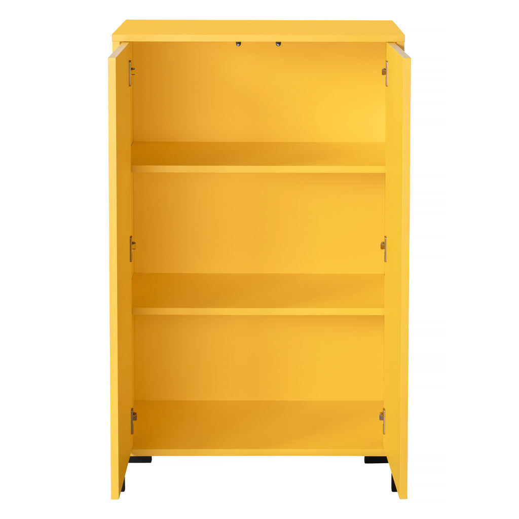 Meuble Organisateur Multiusages Verner "Yellow"