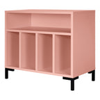 Meuble Vinyle "Bowie" - Rose