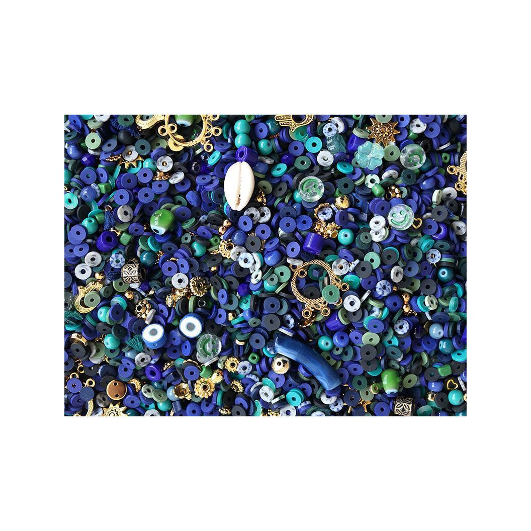 Mélange De Perles Heishi Et De Breloques - Istanbul