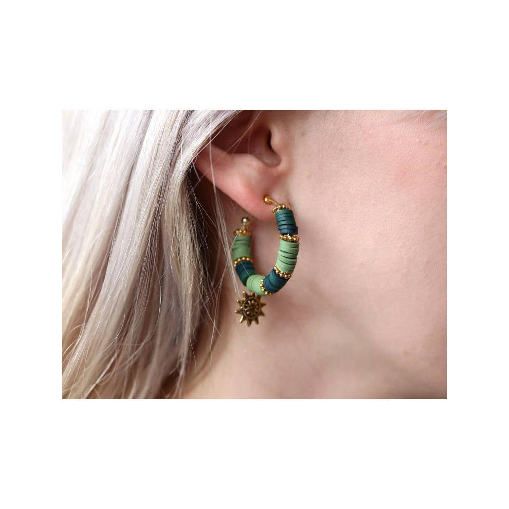 Mélange De Perles Heishi Et De Breloques - Istanbul