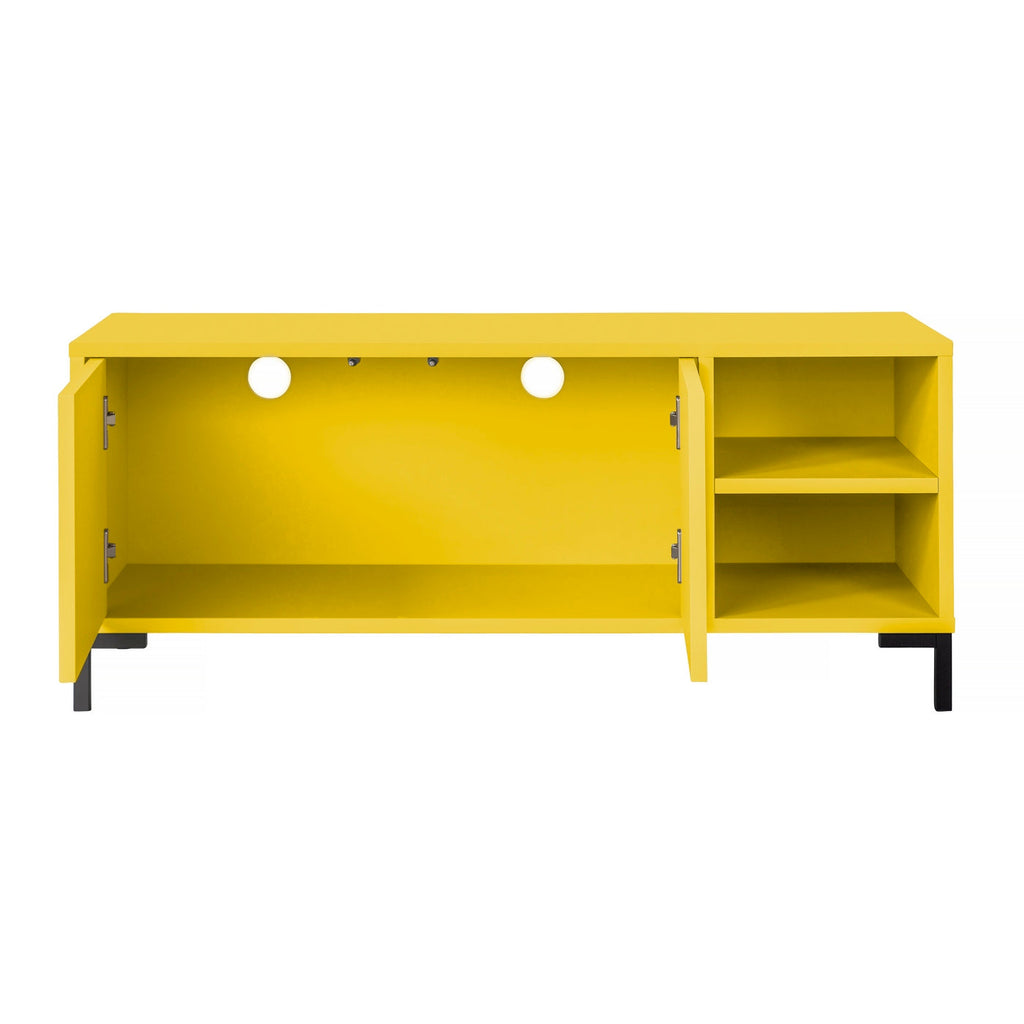 Meuble Tv Mirko 113 Cm - Jaune