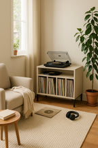 Meuble Vinyle "Bowie" - Taupe