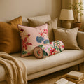 Coussin Orchidée Exotique - Multicolore