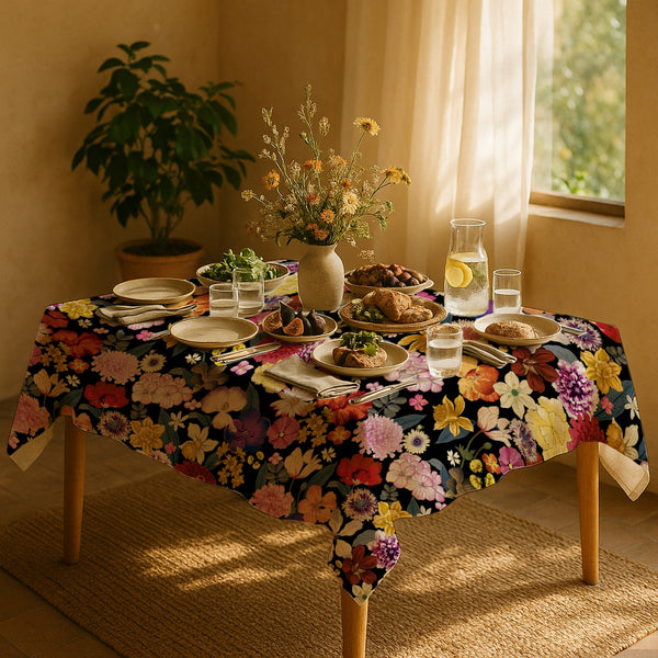 Nappe En Lin 140 X 250 Cm - Beauté Sauvage