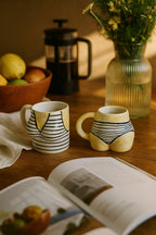 Lot De 2 Tasses Bikini - Multicolore