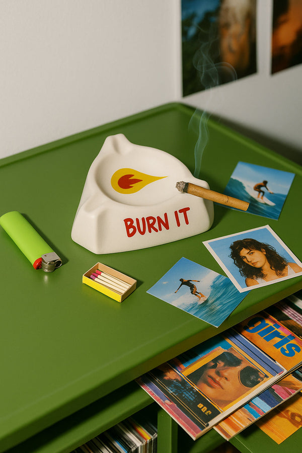 Cendrier Retro Nº1 Ash Me Later - Multicolore