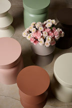 Table Et Tabouret Poppy Bedsite - Rose