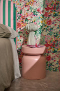 Table Et Tabouret Poppy Bedsite - Rose