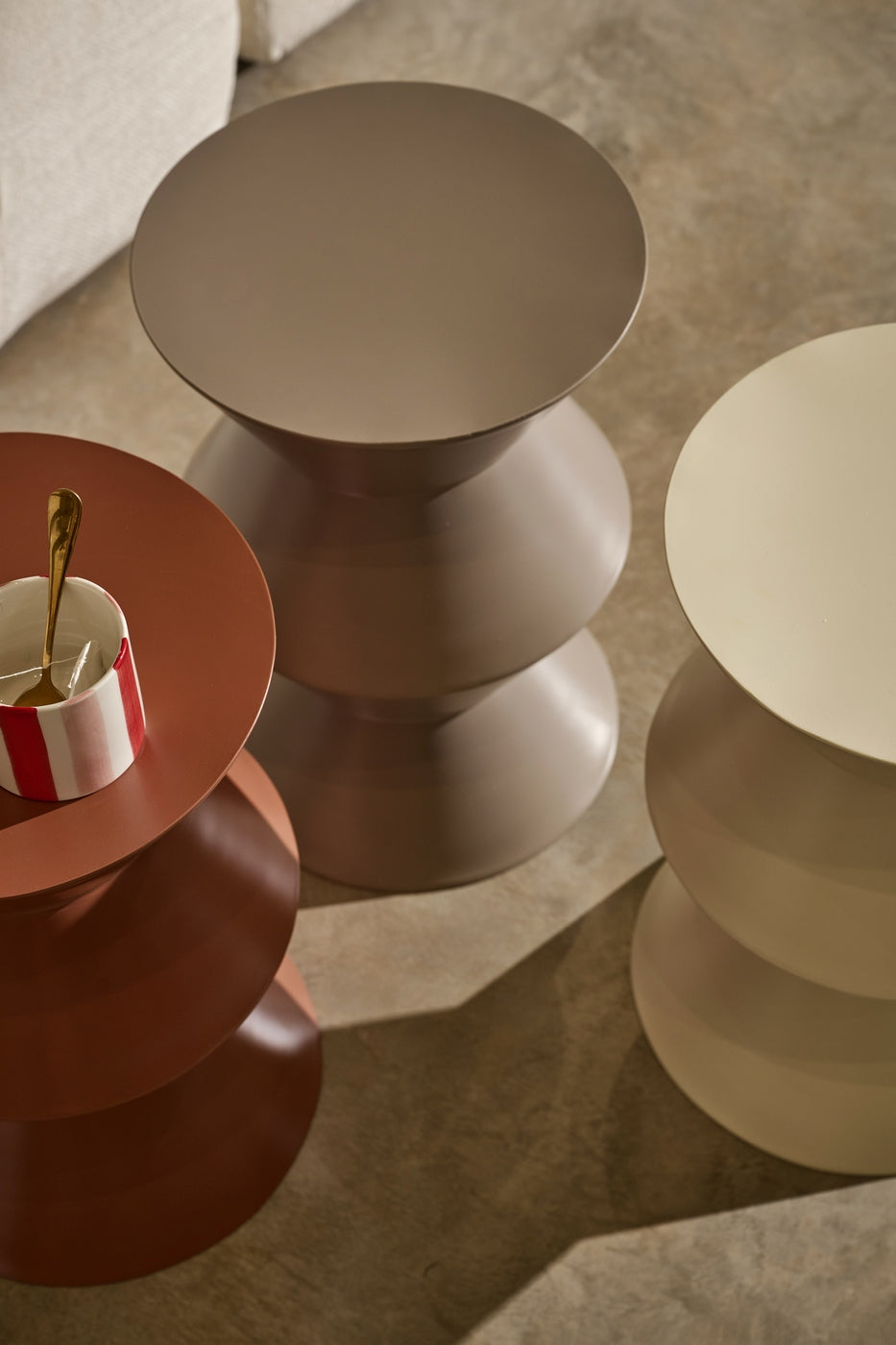 Table Et Tabouret Coleman Bedsite - Mocha