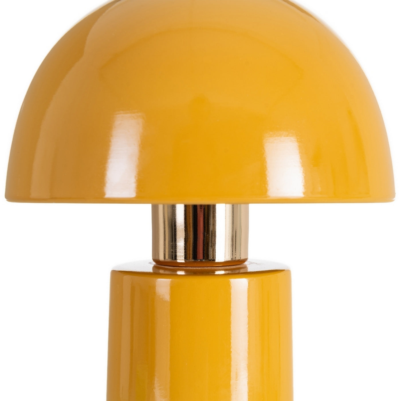 Lampe De Table En Céramique Lotte  - Jaune
