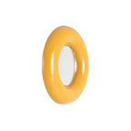 Miroir En Métal Jaune Muller 50 Cm - Jaune