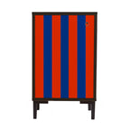 Table D'Appoint William - Rouge Et Bleu