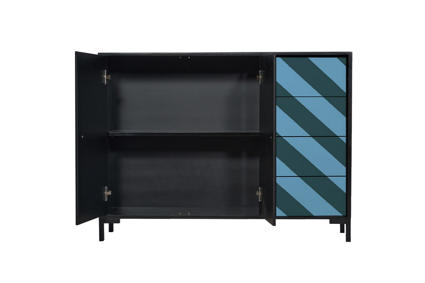 Buffet Wilma - Ambiance Diagonale Bleue