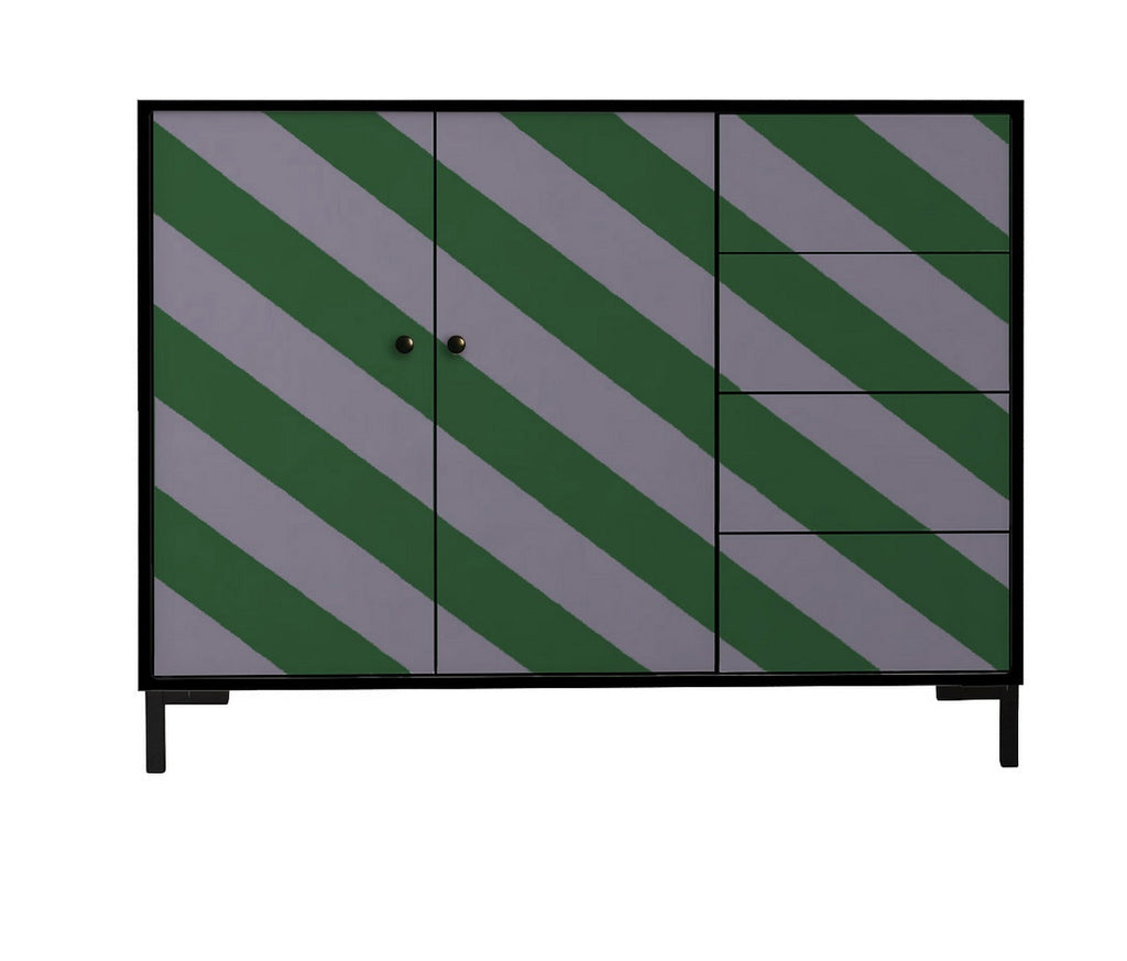 Buffet Wilma - Ambiance Diagonale Verte