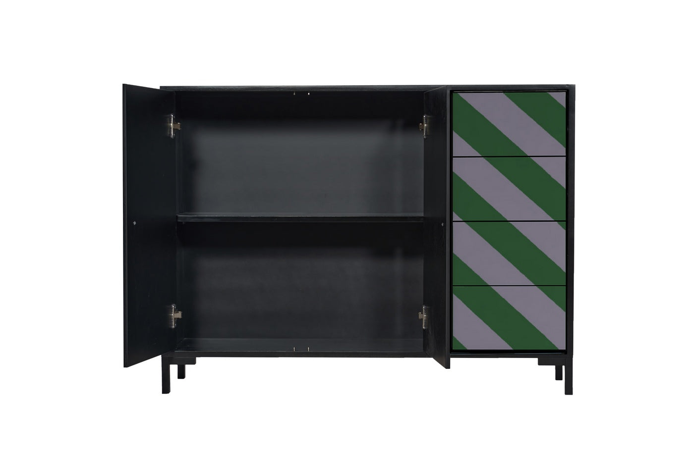Buffet Wilma - Ambiance Diagonale Verte