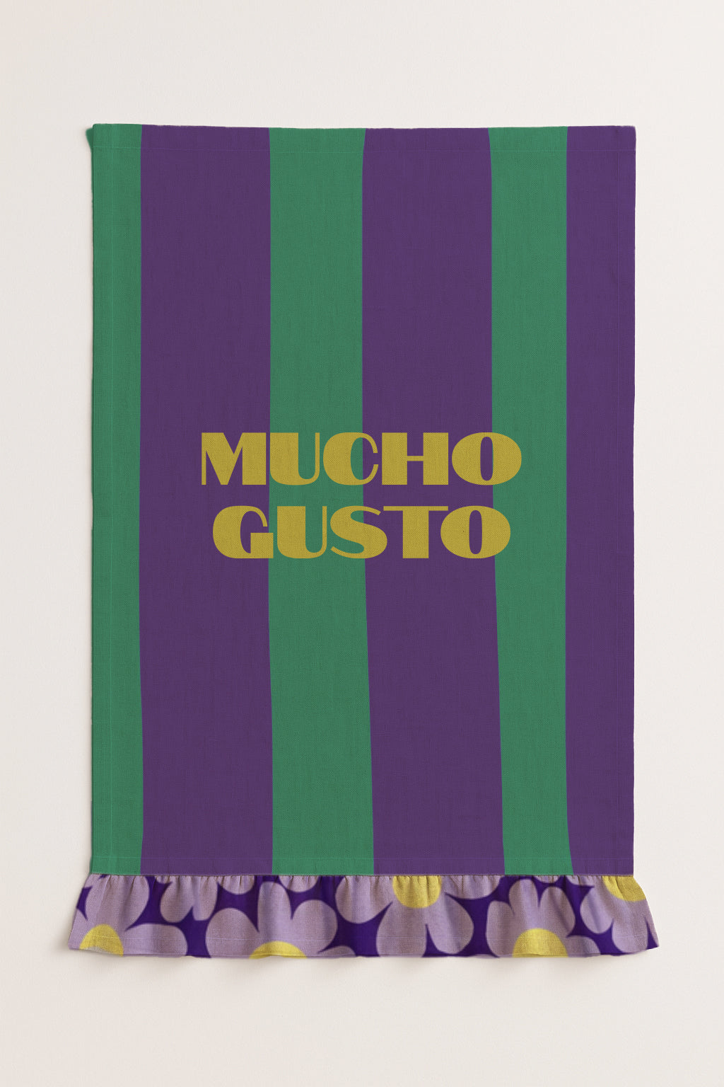 Torchon à Volants "Mucho Gusto"