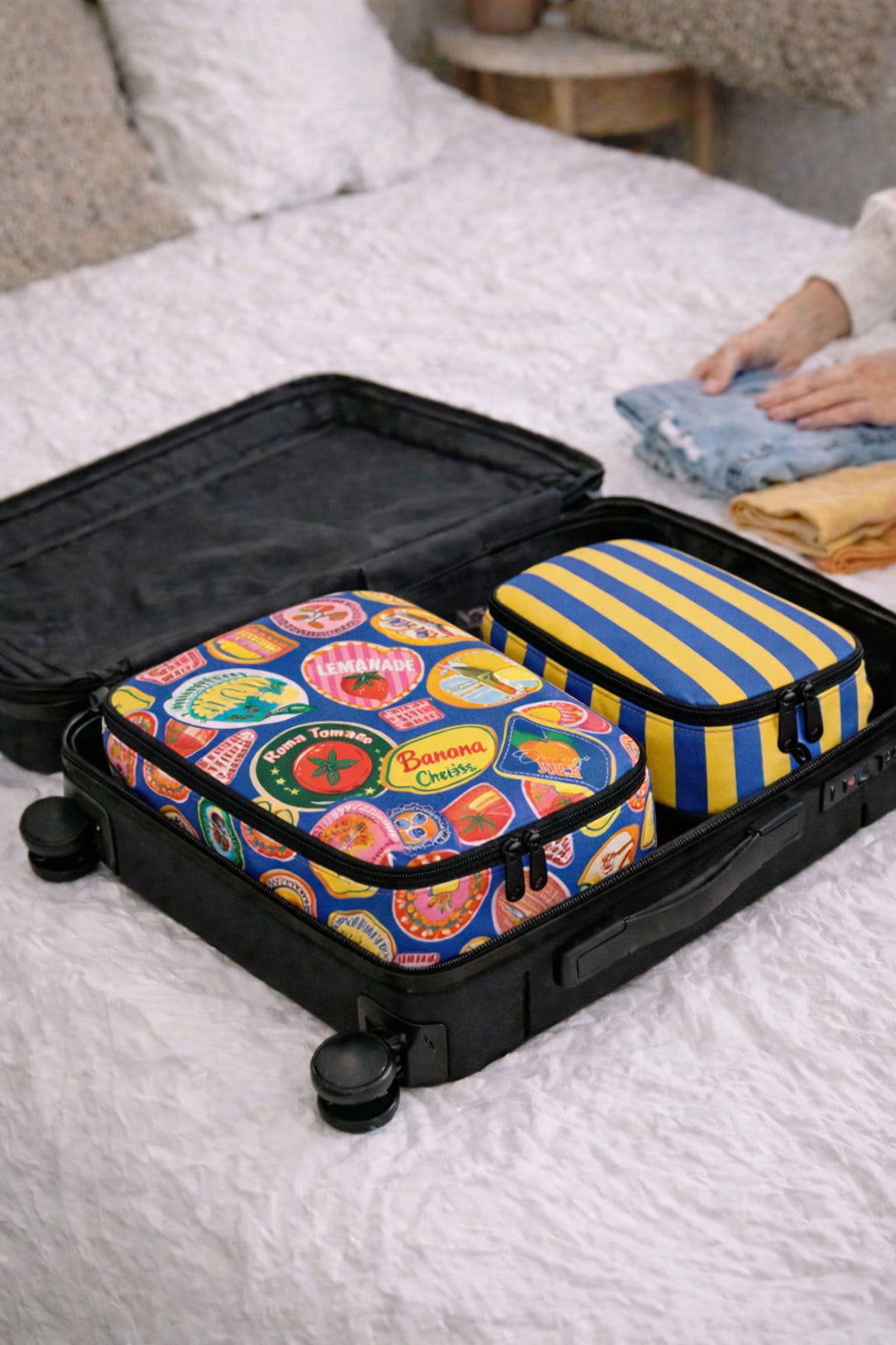 Set Organisateur de Valise Cleo "Labels"