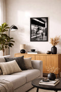 Cadre Moulure Noire 40x30 "Small The Metro Ryder"