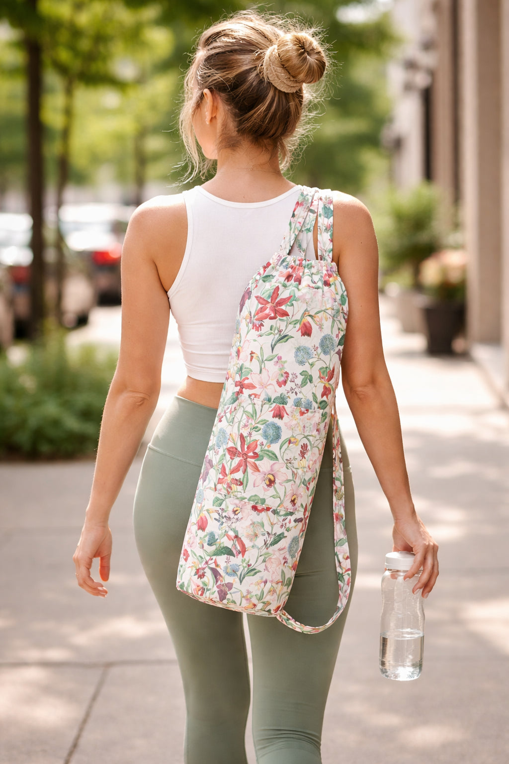 Sac à Tapis de Yoga "Alma" "Exotic Orchid"