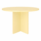 Table à Manger Matilda Ronde 120 cm Laminé "Butter"