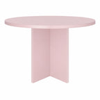 Table à Manger Matilda Ronde 120 cm Laminé "Pink"