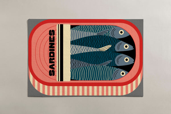 Tapis de Bain "Sardine"