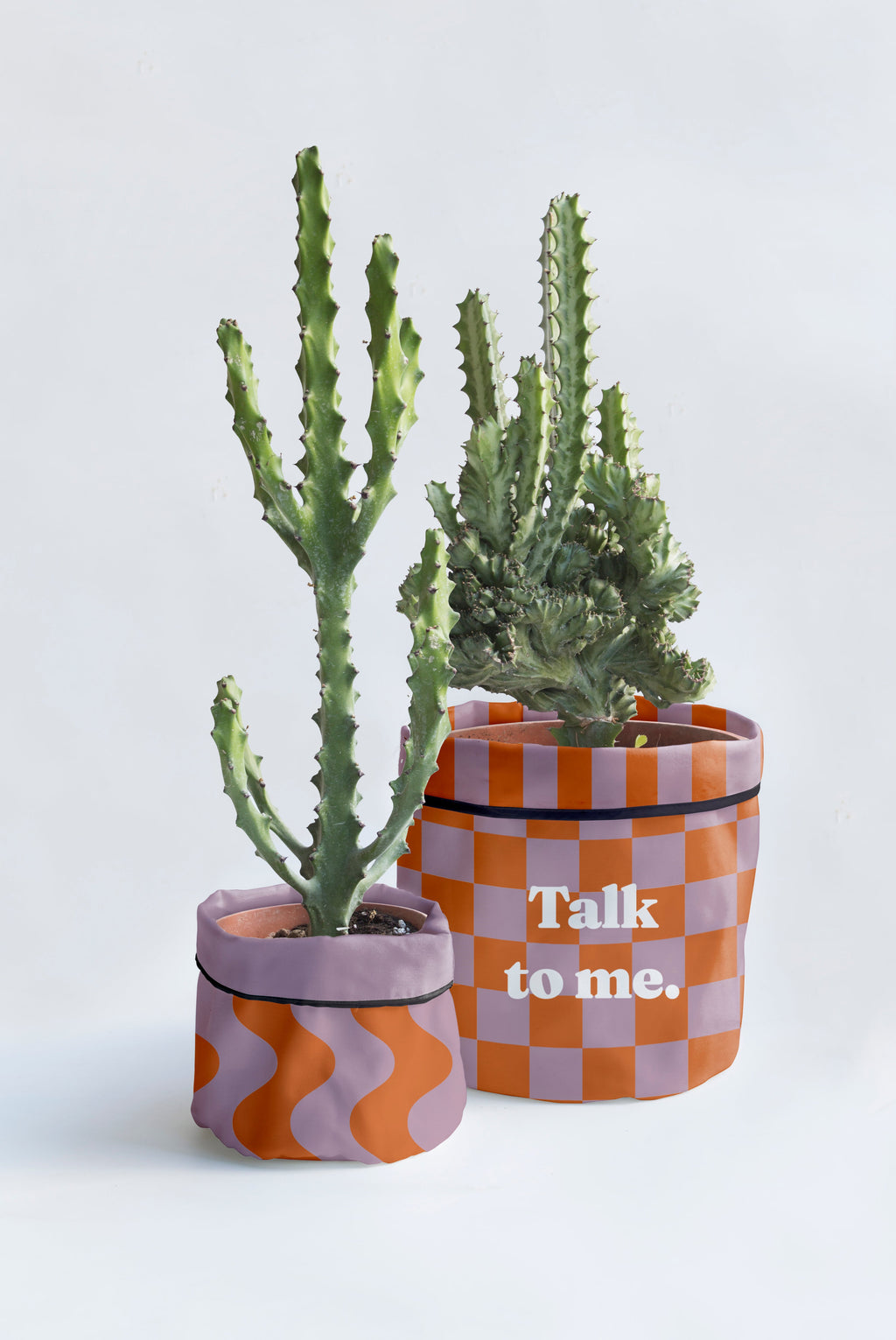 Cache-Pot "Talk to Me."