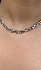 Collier Flat X Chain
