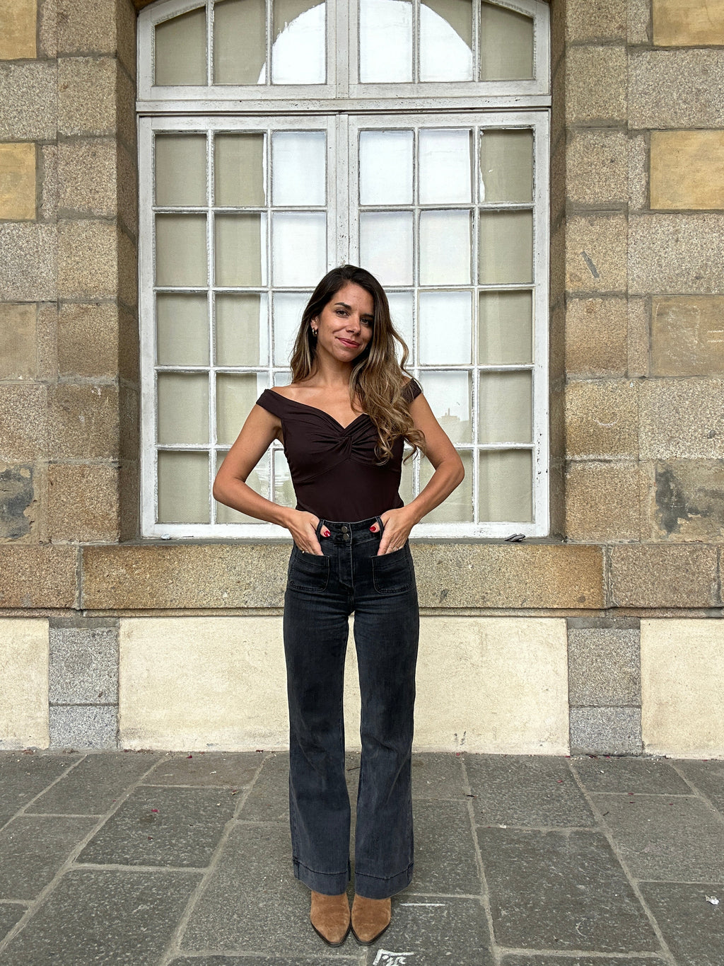 Top Carla Chocolat
