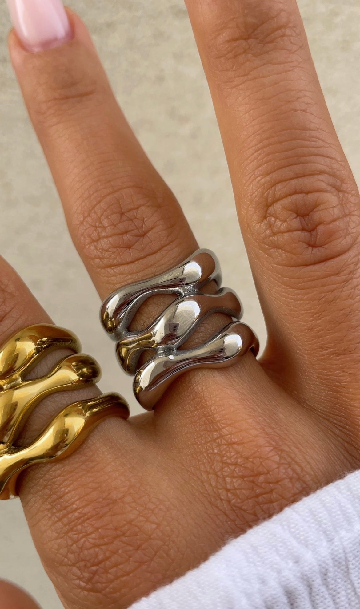 Bague Huge Layers