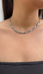 Collier Flat X Chain