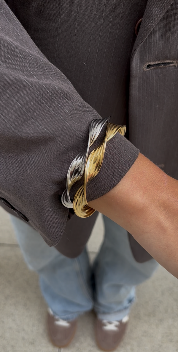 Bracelet Twisted Bangle