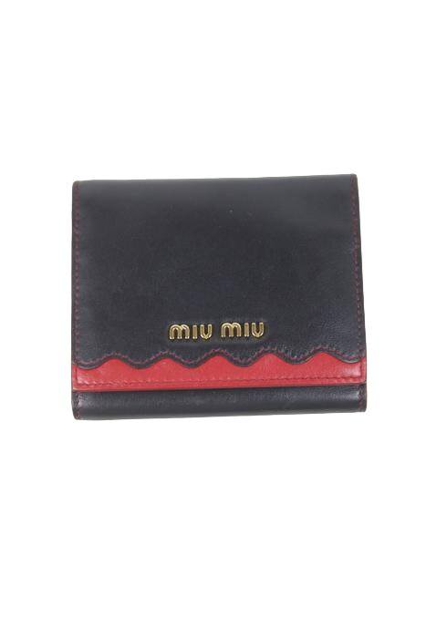 Portefeuille Miu Miu  Noir