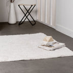 Slow Life - Tapis Tufté - Blanc