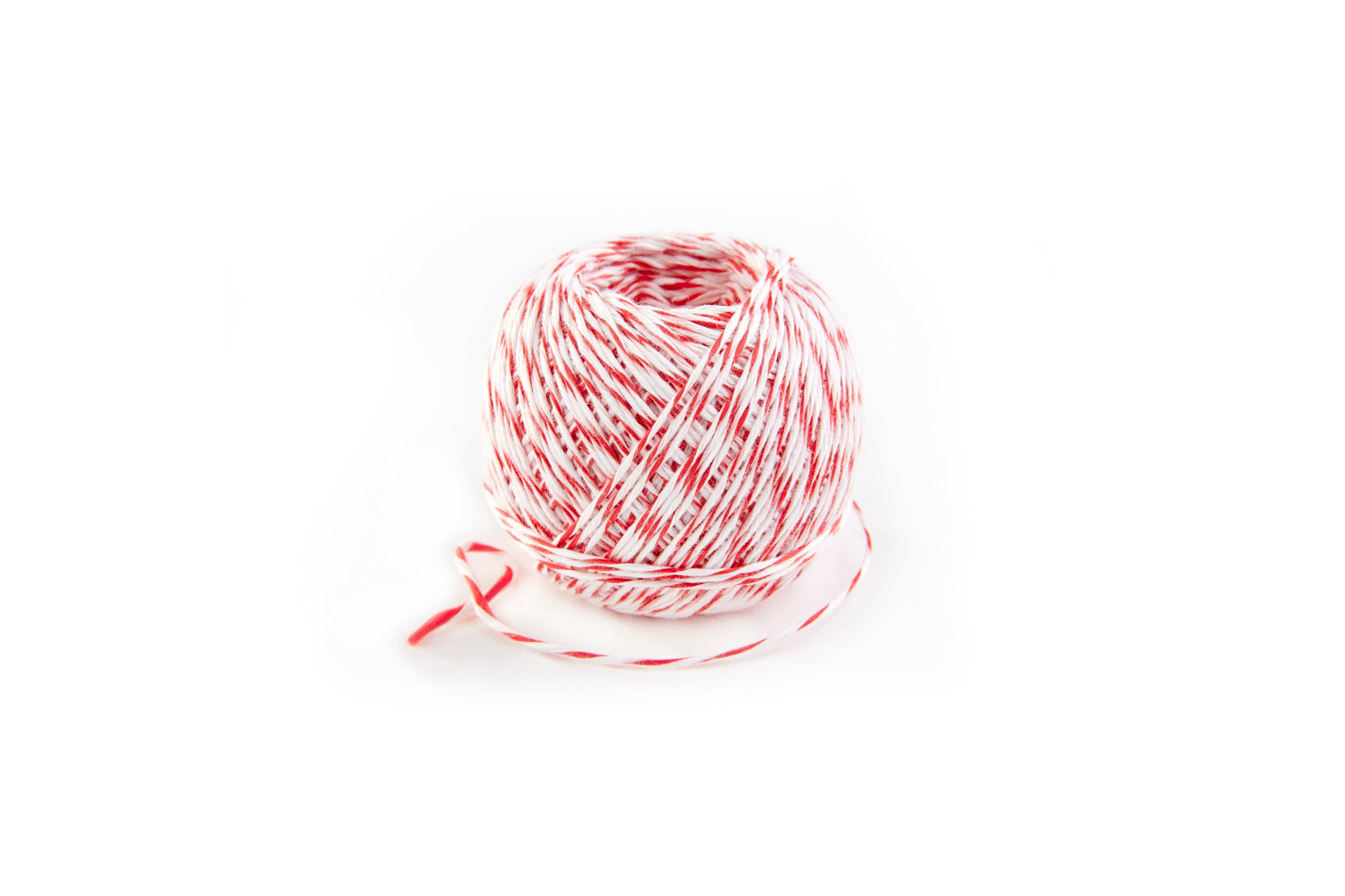 Filio - Ficelle Pour Chacuterie Et Jambon - Rouge/Blanc