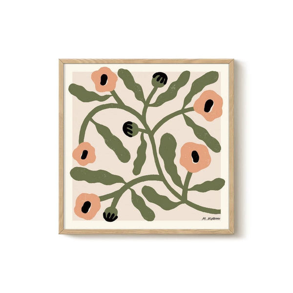 Madelen - Beige Poppies